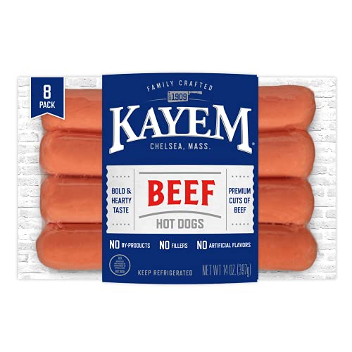 Algopix Similar Product 14 - Kayem Skinless Beef Franks, 14 oz