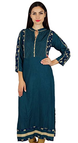 Algopix Similar Product 14 - Bimba Women Indian Designer Kurta Kurti