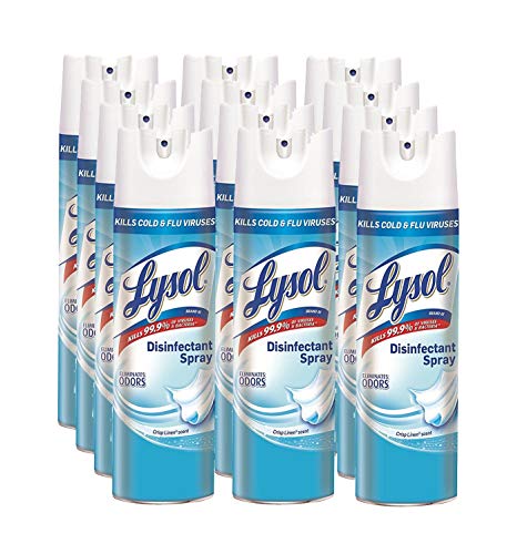 Algopix Similar Product 6 - Lysol Disinfectant Spray Crisp Linen