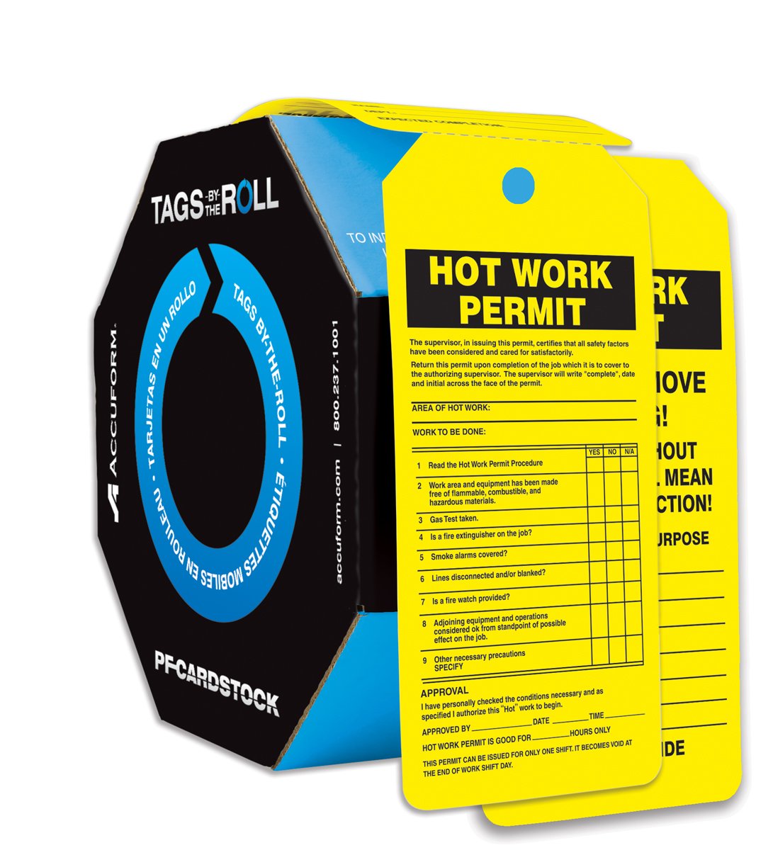Algopix Similar Product 6 - Accuform TAR706 Tags byTheRoll
