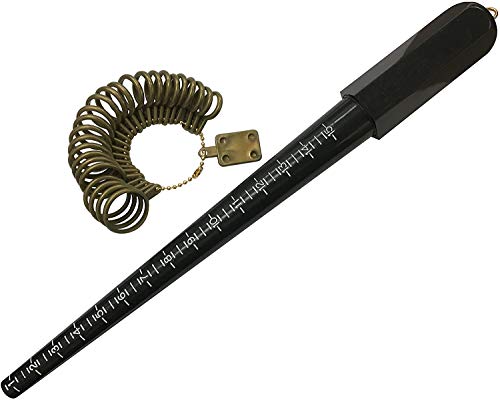 Algopix Similar Product 14 - Ring Sizer Mandrel and Ring Sizer Tool