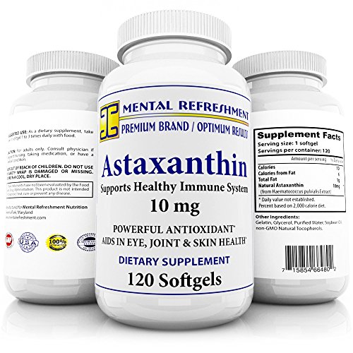 Algopix Similar Product 11 - Mental Refreshment Premium Astaxanthin