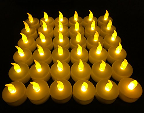 Algopix Similar Product 19 - Flameless LED Tea Light Candles 36 PK
