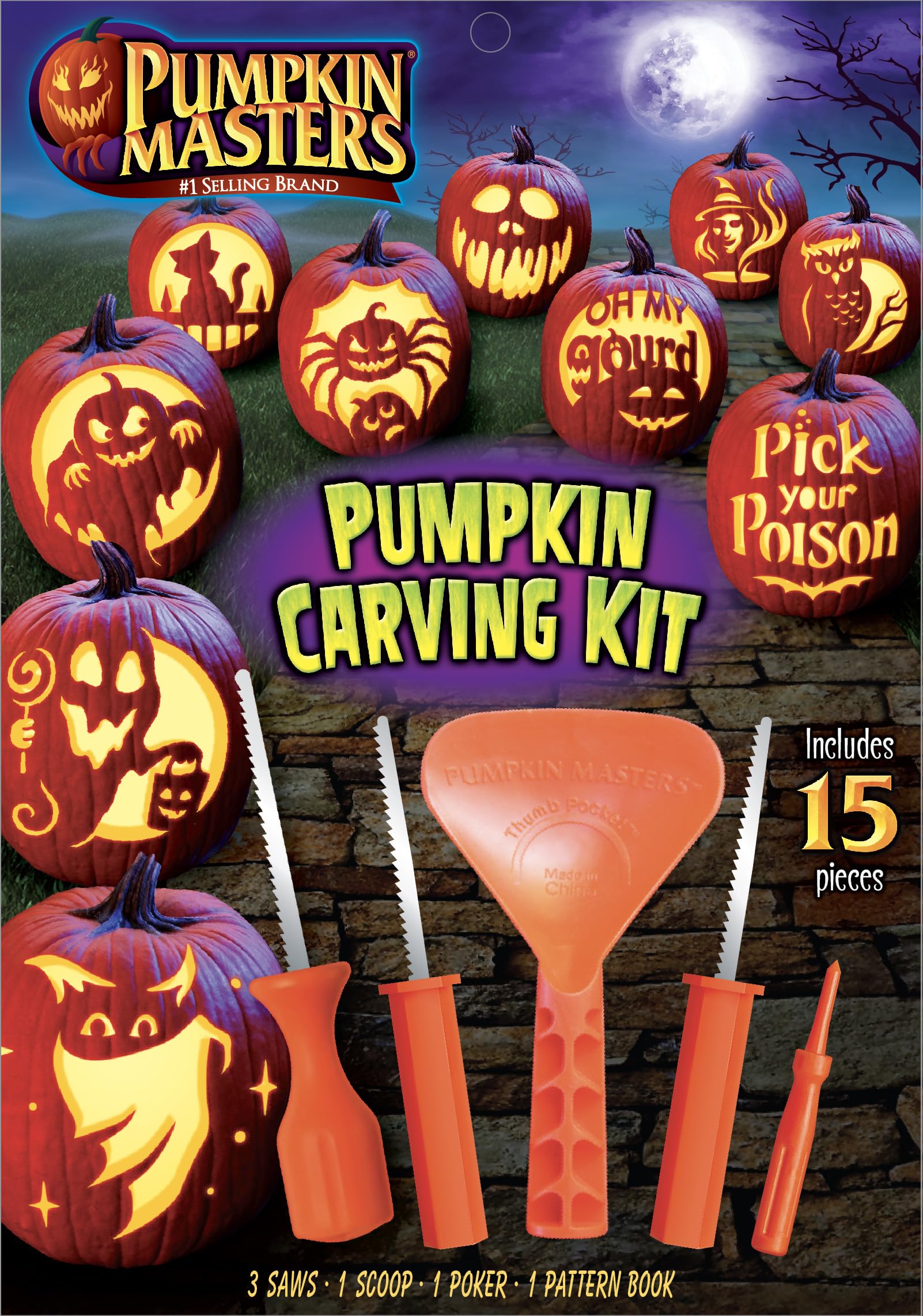Algopix Similar Product 12 - Pumpkin Masters Pumpkin Carving Kit