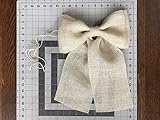 Algopix Similar Product 2 - Tree Topper Bow Rustic Christmas