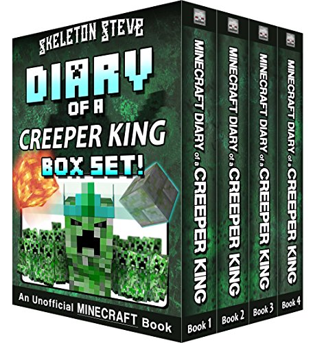 Algopix Similar Product 1 - Diary of a Minecraft Creeper King BOX