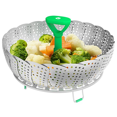 Algopix Similar Product 16 - Vremi Collapsible Vegetable Steamer