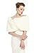 Algopix Similar Product 10 - BEAUTELICATE Faux Fur Wrap Shawl Women