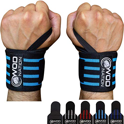 Algopix Similar Product 11 - WOD Nation Wrist Wraps Weightlifting