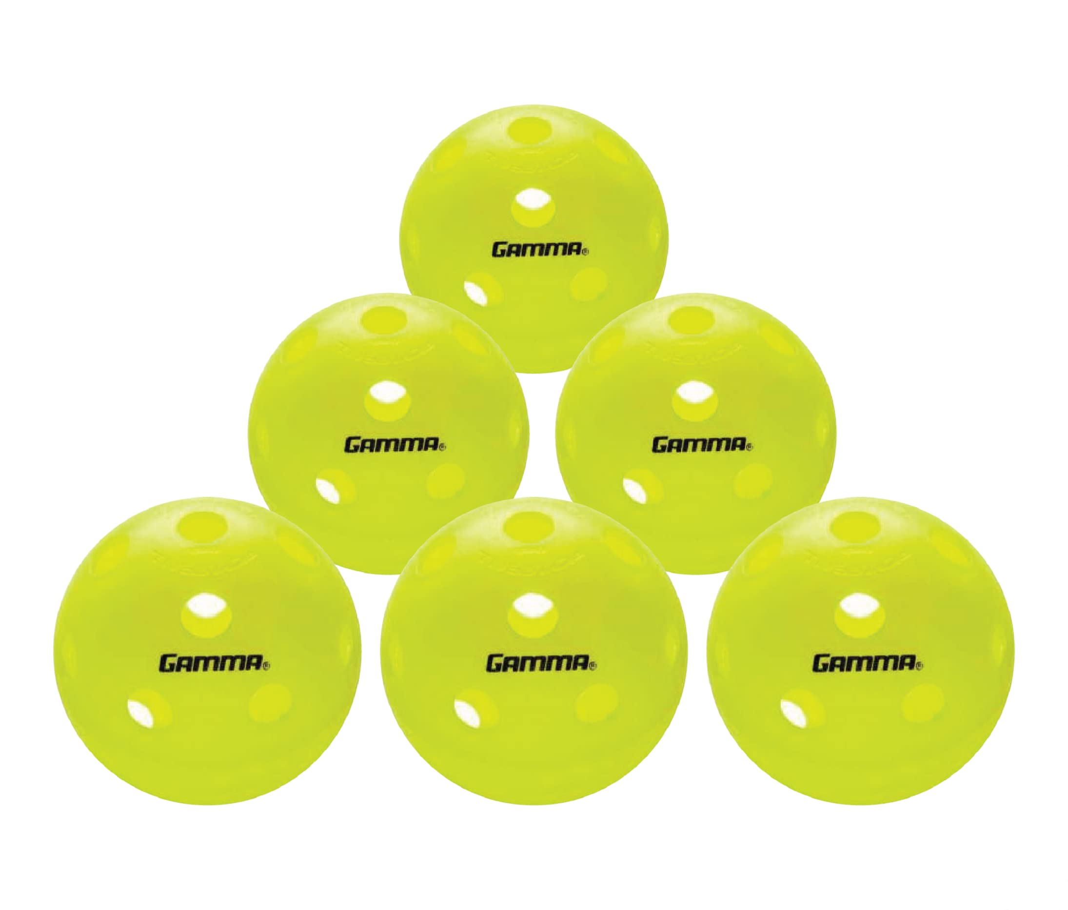 Algopix Similar Product 17 - Gamma Photon Indoor Pickleballs Pack of