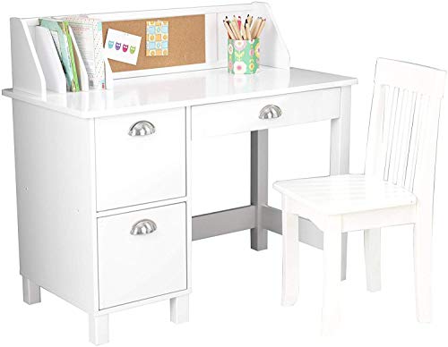 Algopix Similar Product 7 - VivRae Kids Desk with Chair and Storage