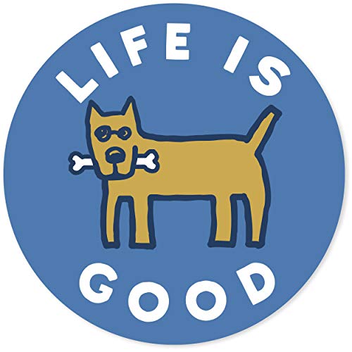 Algopix Similar Product 9 - Life is Good 4 Circle Sticker 