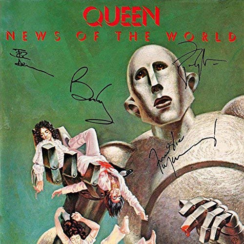 Algopix Similar Product 3 - Queen Signed Autographed News Of The