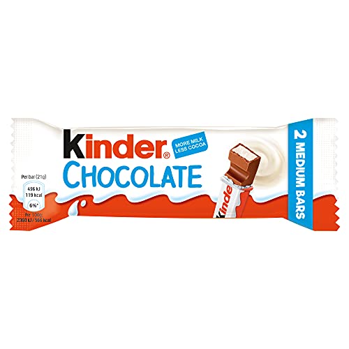 Algopix Similar Product 2 - Kinder Chocolate Medium Bars, 42 g
