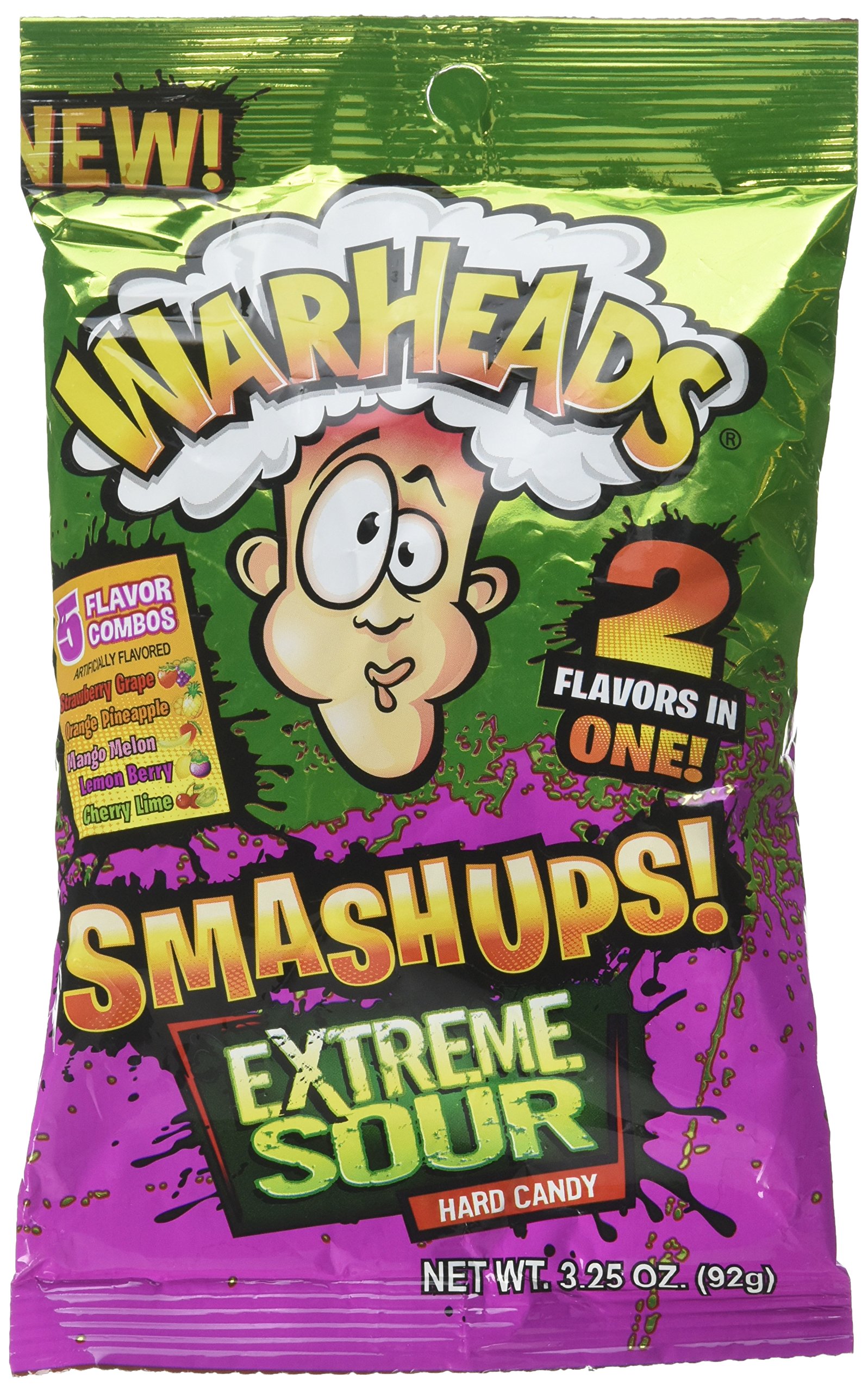 Algopix Similar Product 3 - Warheads Smashups Extreme Sour Hard
