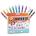 Algopix Similar Product 15 - DOODLE HOG Washable Crayons 12 Colors