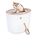 Algopix Similar Product 8 - IRIS USA Cat Litter Box Large Top