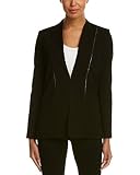 Algopix Similar Product 20 - T Tahari Women's Ronda Jacket, Black, 14