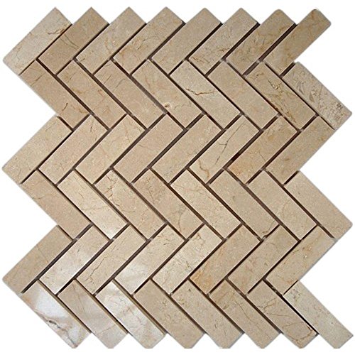 Algopix Similar Product 3 - Splashback Tile CRM ML HRNGBN Crema