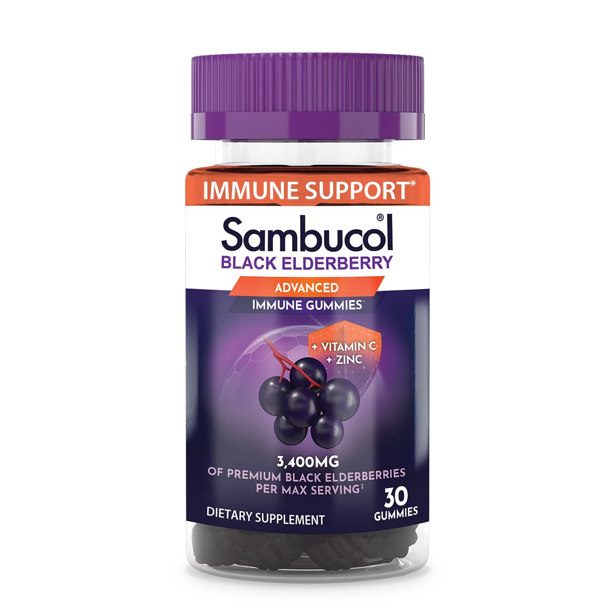 Algopix Similar Product 17 - Sambucol Black Elderberry Gummies 