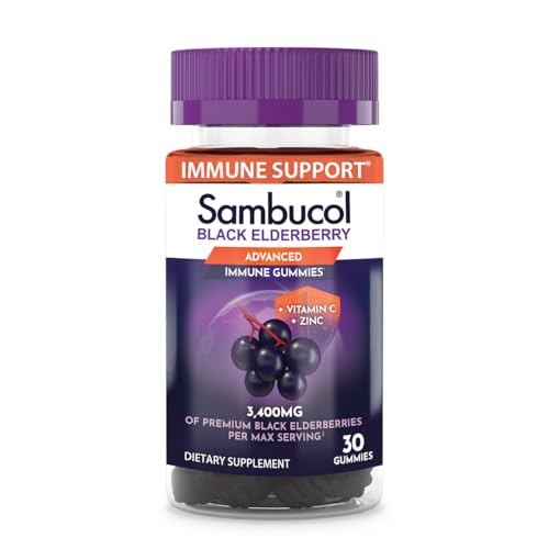 Algopix Similar Product 7 - Sambucol Black Elderberry Gummies 