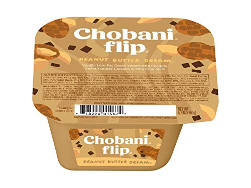 Algopix Similar Product 5 - Chobani Flip Peanut Butter Dream Greek