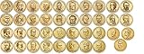 Algopix Similar Product 5 - 39 D Presidential Dollars set Complete