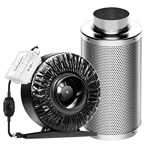 Algopix Similar Product 7 - VIVOSUN 4 Inch 203 CFM Inline Duct Fan