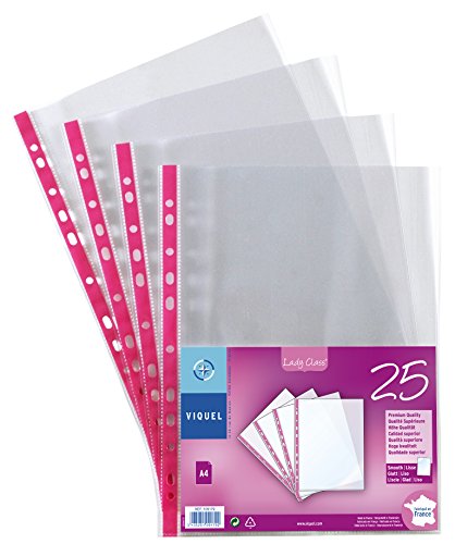 Algopix Similar Product 10 - Viquel Lady Class A4 Polypropylene Pack