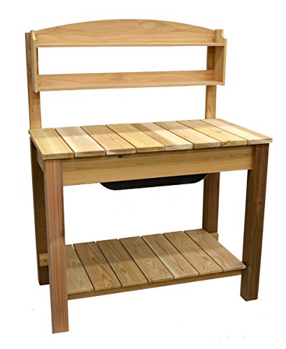 Algopix Similar Product 20 - Phat Tommy Patio Garden Cedar Planter