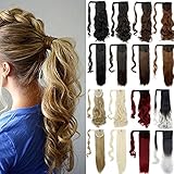 Algopix Similar Product 9 - Lelinta 18 Wavy Curly Wrap Around