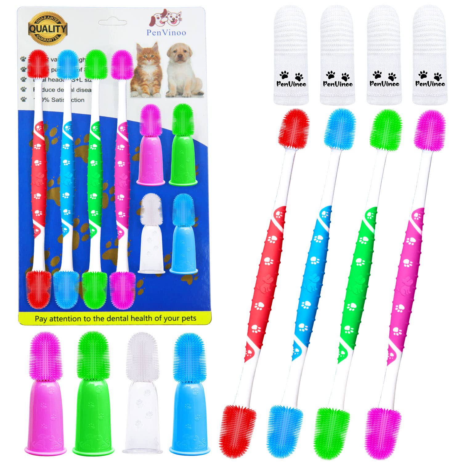 Algopix Similar Product 15 - PenVinoo 360  Dog Toothbrush Pet