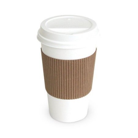 Algopix Similar Product 10 - 20oz Hot Paper Cups with Lids and