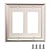Algopix Similar Product 2 - Amazon Basics AB6004 Double Gang Wall