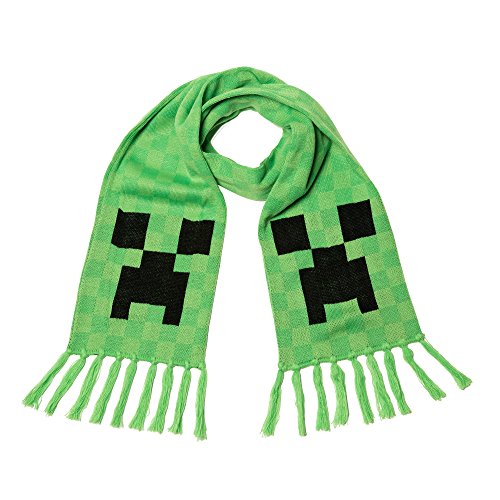 Algopix Similar Product 7 - JINX Minecraft Creeper Face Fringed