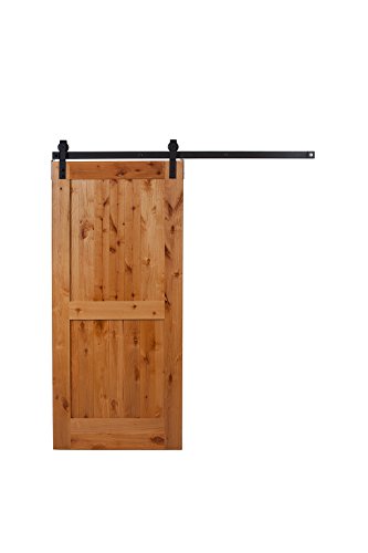 Algopix Similar Product 10 - Knotty Alder 2Panel Interior Barn Door