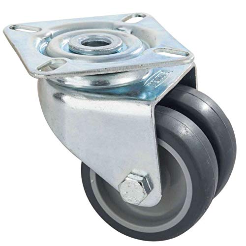 Algopix Similar Product 8 - Double Castor 5 cm Platinum ScrewOn 6