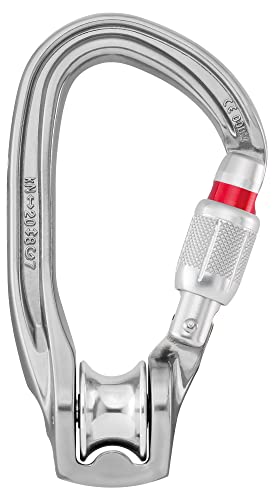 Algopix Similar Product 11 - PETZL, Pro Rollclip Pulley Z, Screw-Lock