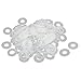 Algopix Similar Product 8 - uxcell Plastic Flat Washers 11mm OD 5mm