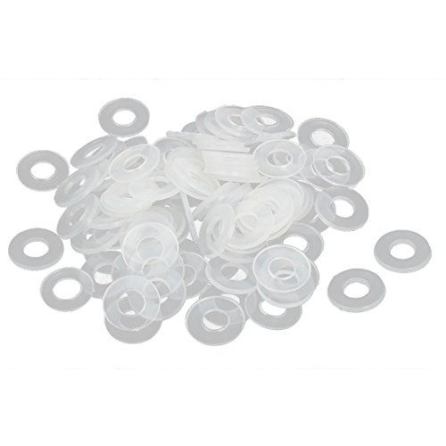 Algopix Similar Product 16 - uxcell Plastic Flat Washers 11mm OD 5mm