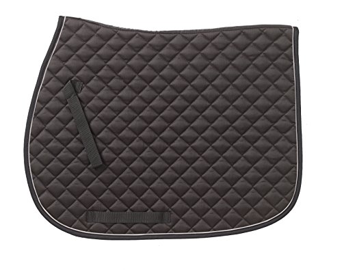 Algopix Similar Product 17 - Ovation Coolmax Saddle Pad BlackSilver