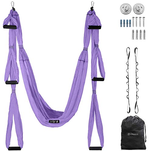 Algopix Similar Product 8 - UpCircleSeven Aerial Yoga Swing Set 