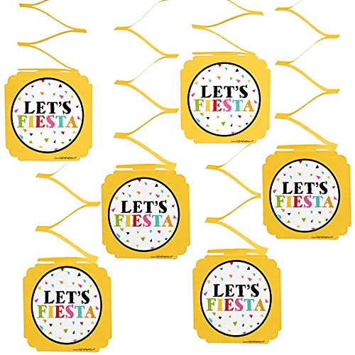 Algopix Similar Product 8 - Big Dot of Happiness Lets Fiesta 