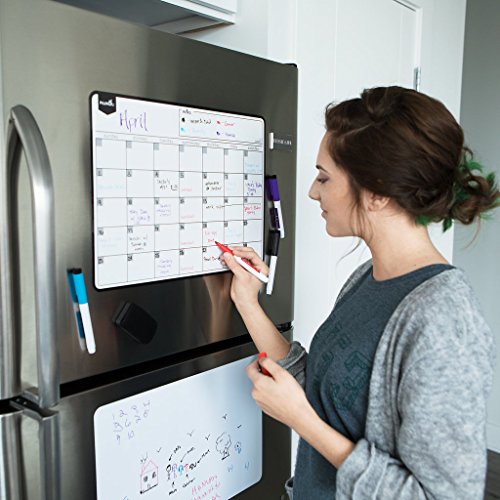 Algopix Similar Product 7 - Magnetic Dry Erase Calendar for Fridge