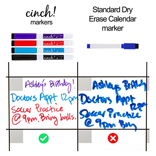 Algopix Similar Product 13 - Magnetic Dry Erase Calendar for Fridge