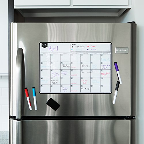 Algopix Similar Product 17 - Magnetic Dry Erase Calendar for Fridge