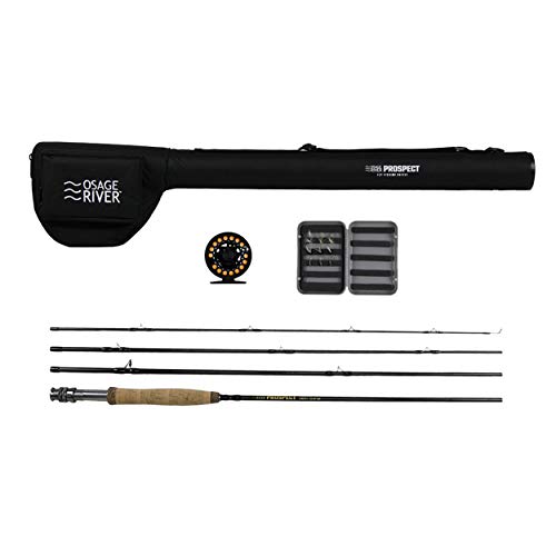 Algopix Similar Product 13 - OSAGE RIVER Beginner Fly Fishing Combo