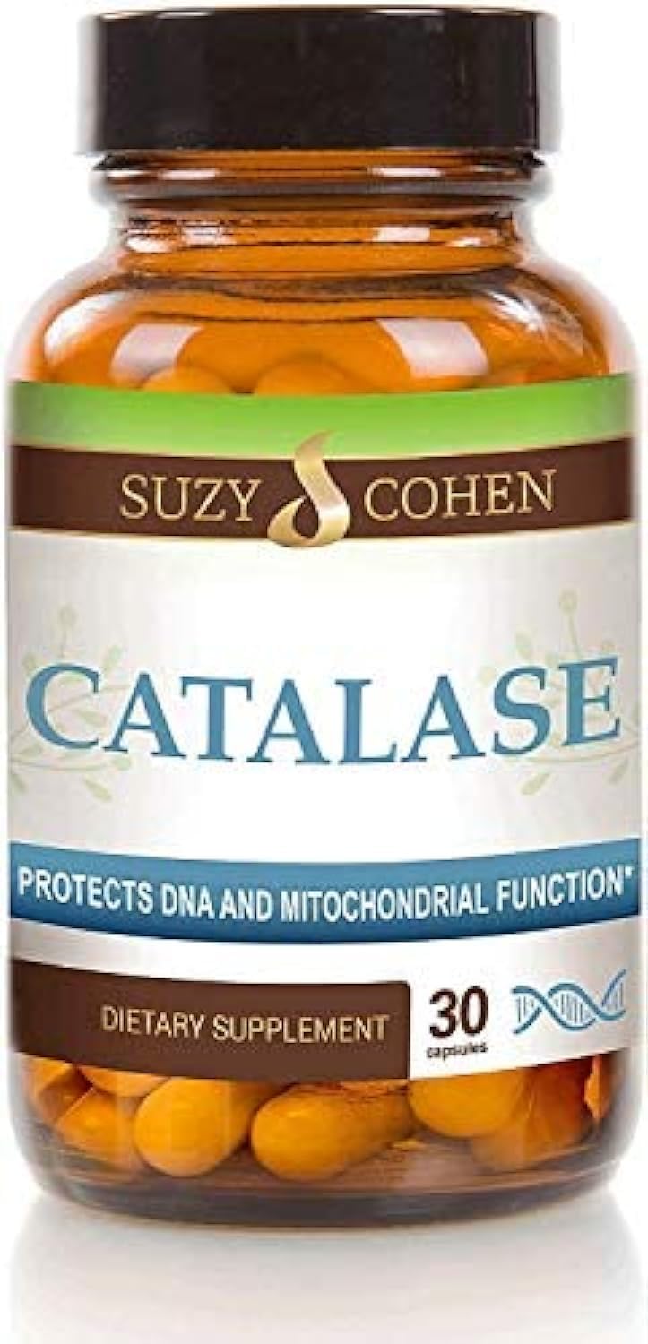 Algopix Similar Product 12 - Suzy Cohen Catalase 12500 CATu Dietary