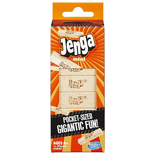 Algopix Similar Product 4 - Hasbro Gaming Jenga Mini Game Browna