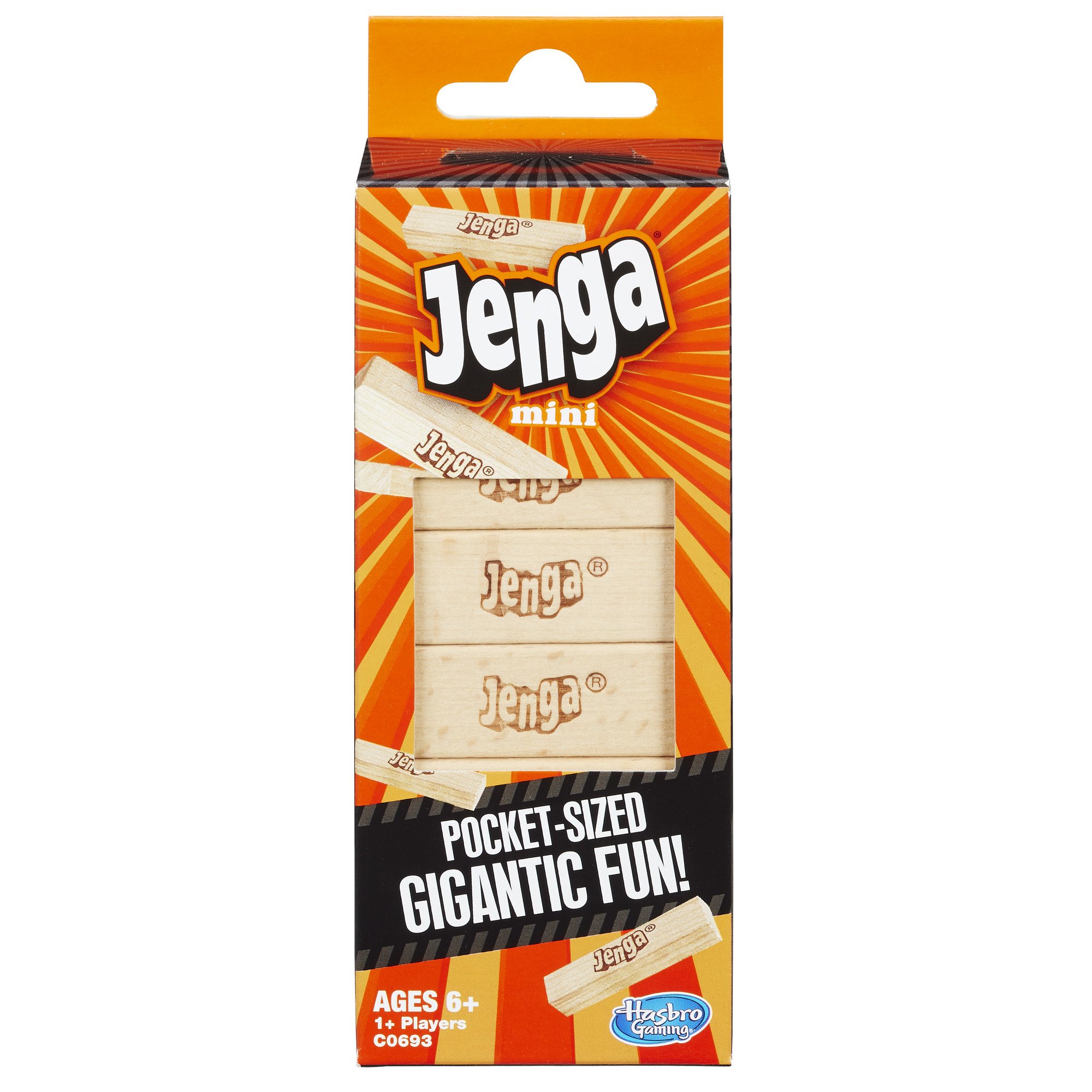 Algopix Similar Product 5 - Hasbro Gaming Jenga Mini Game Browna